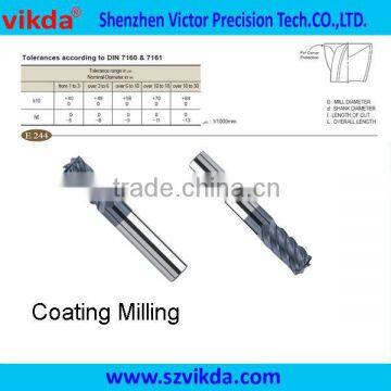Roughing Cutter Coated Milling Cutter