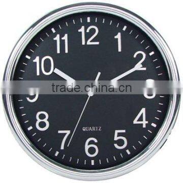 Plastic Wall Clock, with Custom Made Clock Dial