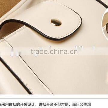 Leather Backpack College Girl Style Knapsack Woman Gender Casual Laptop Bag photo-5