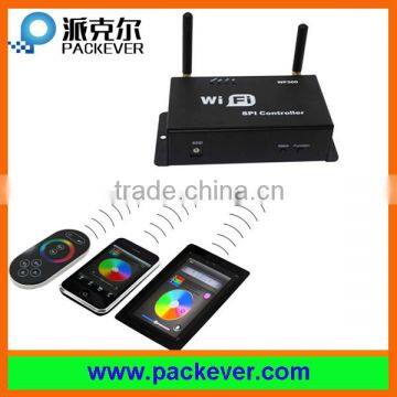 Iphone Android supported digital/SPI led products wireless Wifi LED controller WF300