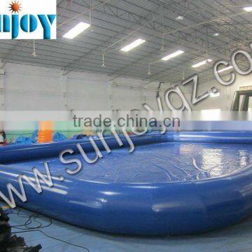 2016 special design patent product inflatable spa swimming pool slide