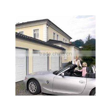Automatic sectional garage door