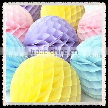 Canada 2015 hot new products wholesale 28g tissue paper honeycomb ball