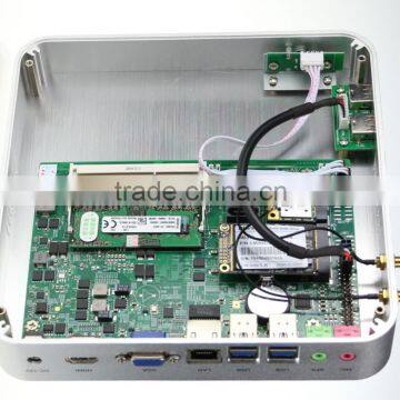 Thin Client Computer Fanless Low Voltage Cpu Intel i3 Mini pc photo-2