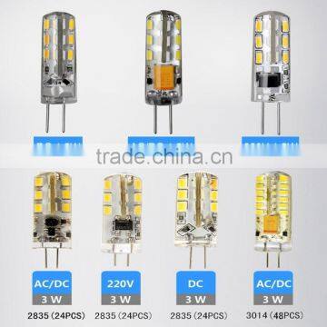 Selected Materials RoHS and CE 12v 3w G4 Ac/dc Led Light Bulb photo-3