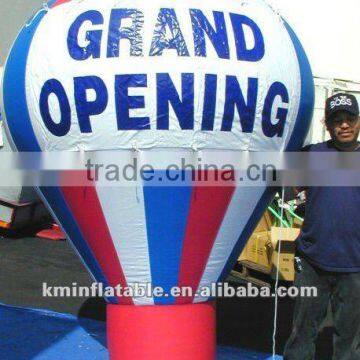 blue white red grand opening advertising balloon