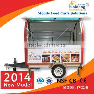 New Designed Multifunctional Street Mobile Food Van/ Mobile Food Trailer/ Food Truck photo-3