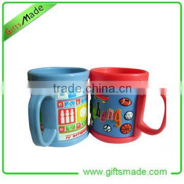 Top fashion novelty travel plastic mug cup