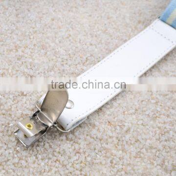 [Taiwan Factory] Colorful Man Leather Suspender Trousers photo-6