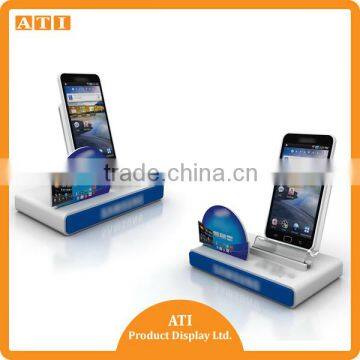 High quality Honkong Manufactuer Smart Phone Metal Display Stand With Alarm