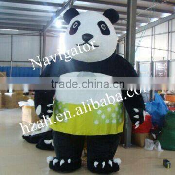 inflatable costume fat/Panda Costume for Christmas Decoration