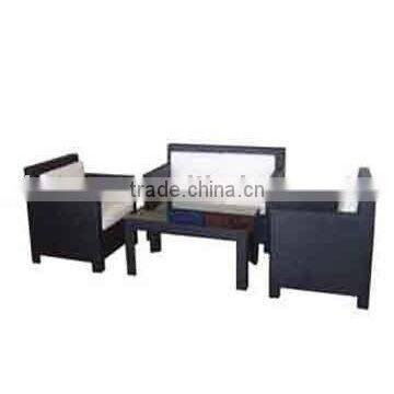 PE rattan furniture sofa set F1004