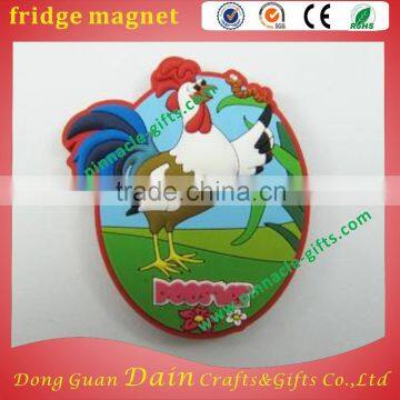 Soft enamel small baby fridge magnet for babues