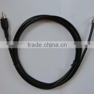 RJ12 to single RCA Component Audio 7 feet in length for Stereophone Systems