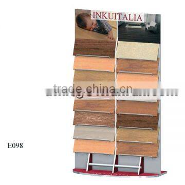 ceramic floor tiles display racks/wood floor samples display racks/laminate flooring display racks E098-1