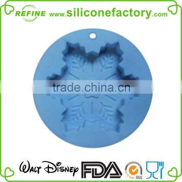 DGCCRF Standard Snowflake Shaped Silicone Christmas Cake Mould photo-2