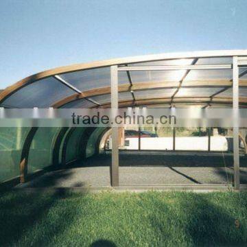 polycarbonate hollow roofing sheet/awning/canopy/roofing sheet/polycarbonate glazing sheet