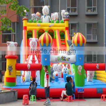 Funny Outdoor Jumping Inflatable Castle Amusement Water Park Games photo-2
