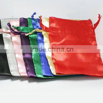 satin coin bags with ribbon handle