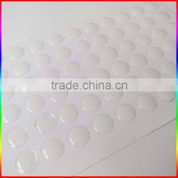 Custom Round Decorative Wall Sticker Dome Clear Epoxy Sticker photo-2