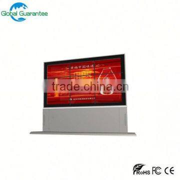 Stand alone CE ROSH IP65 high brightness 55inch full color sun readable outdoor lcd