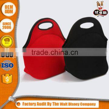 customized neoprene insulated wetsuit material lunch bag