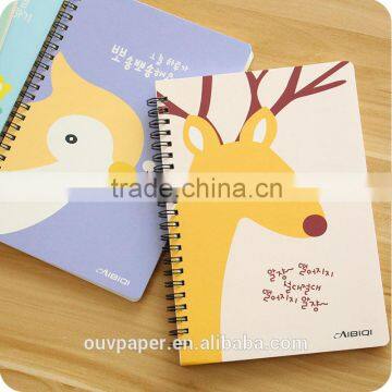 a4 plastic cover bulk cheap spiral notebooks