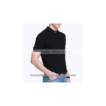 polo shirts for men With custom woven t-shirt label with all sizes