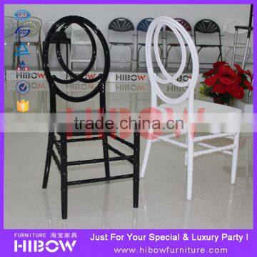 polycarbonate plastic phoenix chair white and black