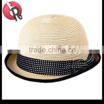 cute lovely panda paper straw children summer hat