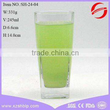 245ml Clear Glass Cup for Drinking photo-5