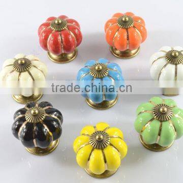 Vintage Elegant Pop Style Ceramic Decorative Porcelain Cabinet Knobs photo-2