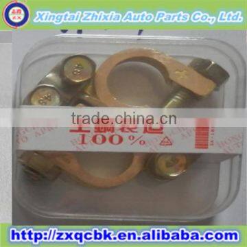 Magnesium Aluminum Alloy One Black One Red Positive and Negative 12V Battery Terminal Connectors photo-3