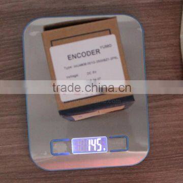 YUMO IHU4808 2500ppr 2P5L DC 5V UVW Signal Phase Hollow Incremental Encoder photo-6