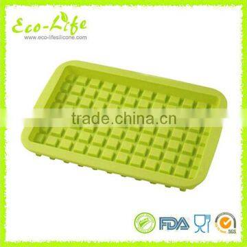 Silicone Waffle Cookie Roller Mold Breakfast Cake Biscuit Novelty Pan Icing Fondant Mould Kitchen Bakeware