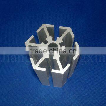 high quality silver anodizng aluminum profile for exhibition