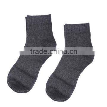 Black Cotton Men Sport Basketball Socks Hiking Socks Custom China Socks Factory photo-4