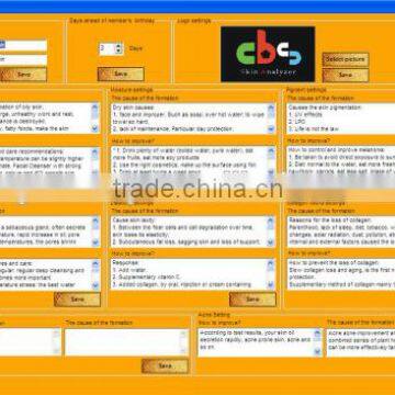 AYJ-J019(CE) Portable Skin Analyzer Machine,reveal Skin Analysis Machine With Keyboard/Facial Skin Analyzer Machine photo-3