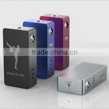 Electronic cigarette Smy unregulated box mod Kungfu v2 mechanical mod