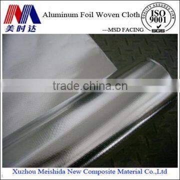 Heat sealing aluminum foil woven fabric