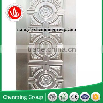 hot sale 1.0mm metal steel moulded door skin