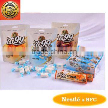 HFC fresh milk Candy with assorted flavour