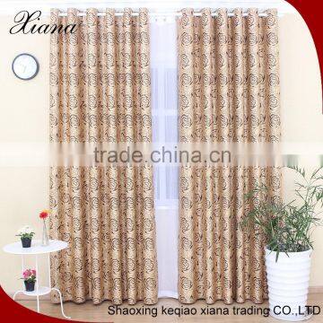 XIANA brand ED5010 high quality latest designs china blackout curtain fabric