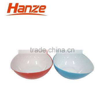 High quality Double Wall Plastic Salad Bowl Made In China