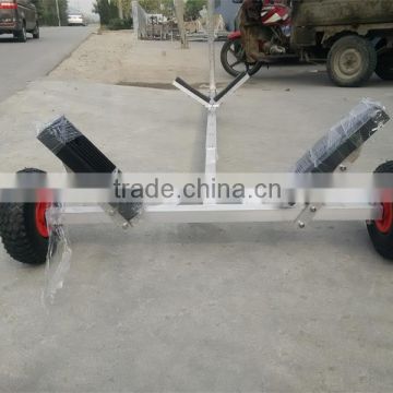 hot sale galvanized inflatable boat trailer