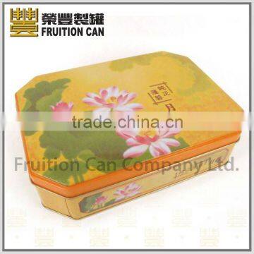 Hexagon Tin Gift Can Metal Box for candles gift boxes match Christmas packing box