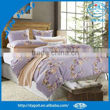 Wholesale Fast Color Easy Washing Flower Design Cotton Bedding Set photo-3