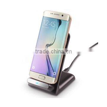 qi Enabled Universal Wireless Charging Stand Magnetic Induction Charger for Samsung S6 photo-6