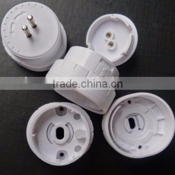 T8 to T5 oval rotating cap with rotating snap lock 21mm T5 base