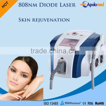 TUV CE medical skin rejuvenation 1064 dide laser hair removal 755 laser diode 808nm portable